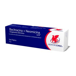 Bacitracina neomicina 15 g unguento dérmico