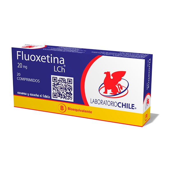 Fluoxetina 20 mg 20 comprimidos