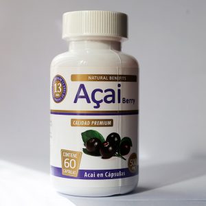 Acai Berry 500 mg 60 cápsulas