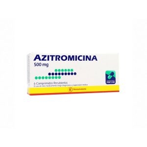 azitromicina 500 mg 6 comprimidos recubiertos mintlab
