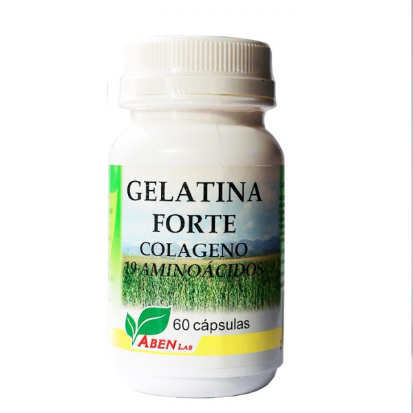 Gelatina forte colágeno más 19 aminoácidos