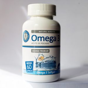 Omega 3 aceite de pescado 60 cápsulas