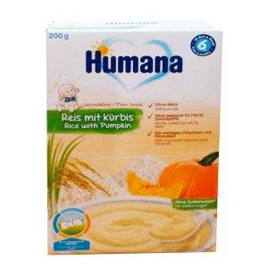 Humana rice with pumpkin 200 g