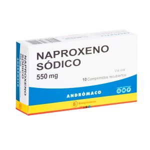 naproxeno sódico 550 mg 10 comprimidos recubiertos