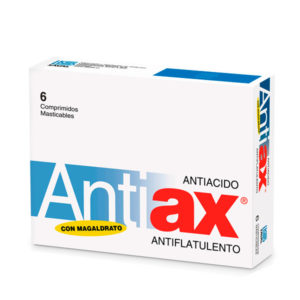 Antiax 6 comprimidos masticables