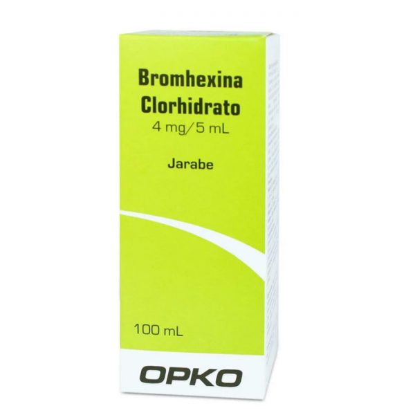bromhexina clorhidrato 4 mg 5 ml opko