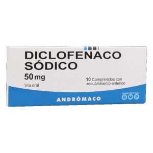 diclofenaco sódico 50 mg 10 comprimidos