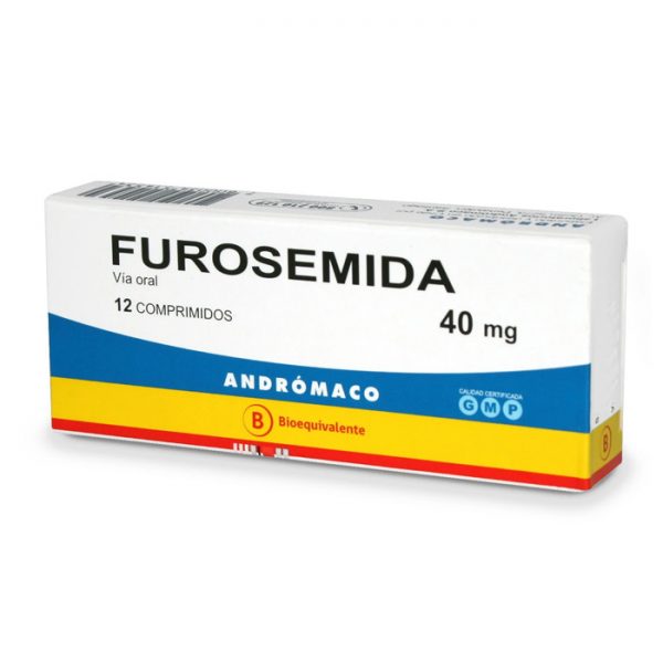 Furosemida 40 mg 12 comprimidos Andrómaco