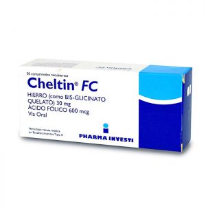 cheltin fc 30 comprimidos recubiertos pharma investi