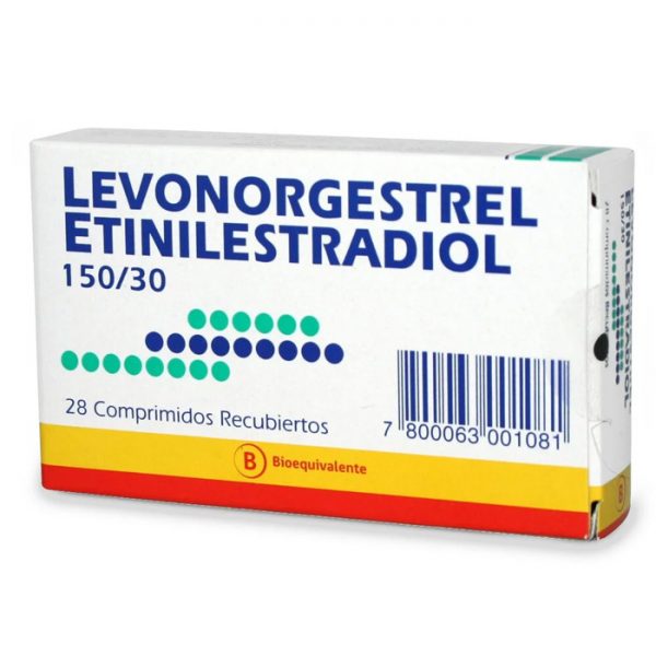 levonorgestrel etinilestradiol 150 30 28 comprimidos recubiertos mintlab