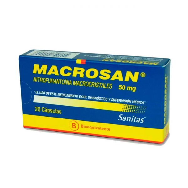 macrosan 50 mg 20 cápsulas sanitas