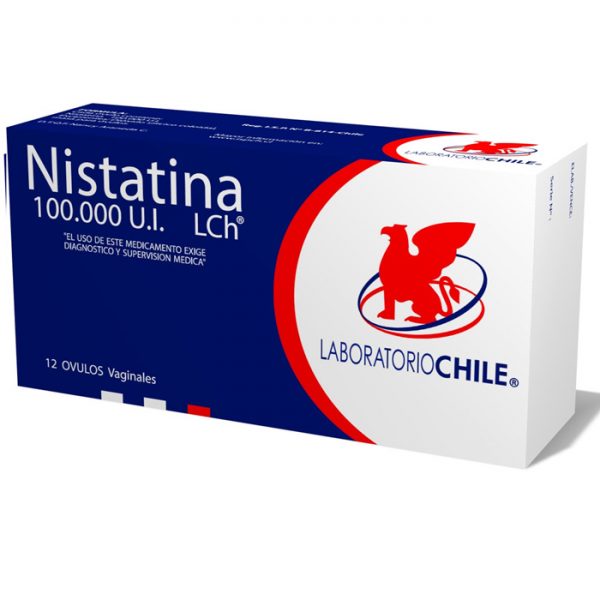 nistatina 100000 UI 12 óvulos vaginales Chile