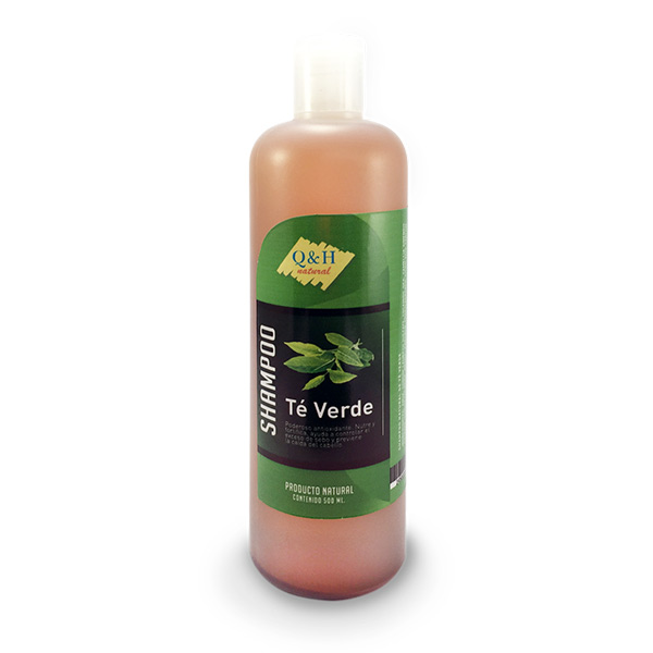 Shampoo natural de té verde QyH