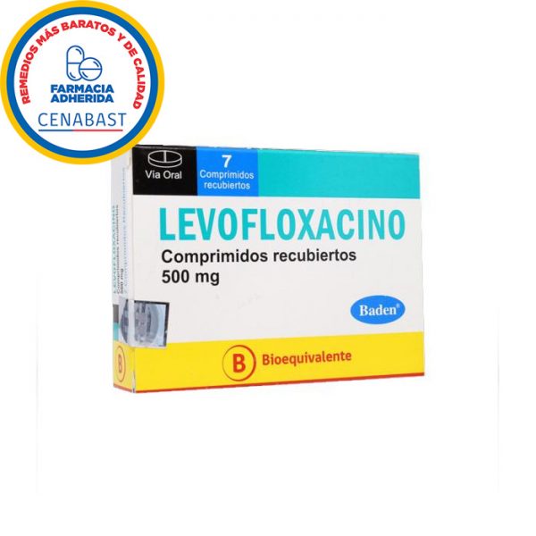 levofloxacino 500 mg 7 comprimidos baden cenabast