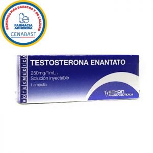 testosterona enantato 250 mg / 1 ml 1 ampolla ethon