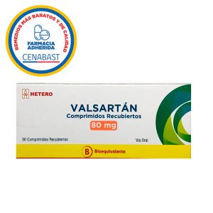 valsartan 80 mg 30 comprimidos