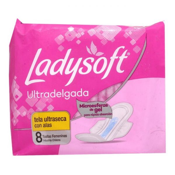 Ladysoft toalla higiénica ultra delgada