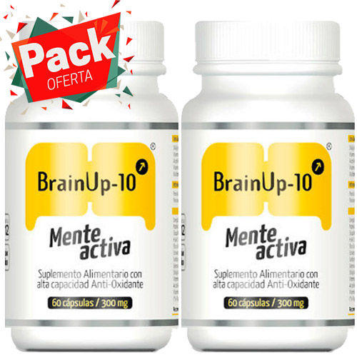 brain up 10 mente activa pack oferta