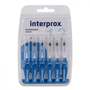 Interprox 1.3 conical 6 cepillos