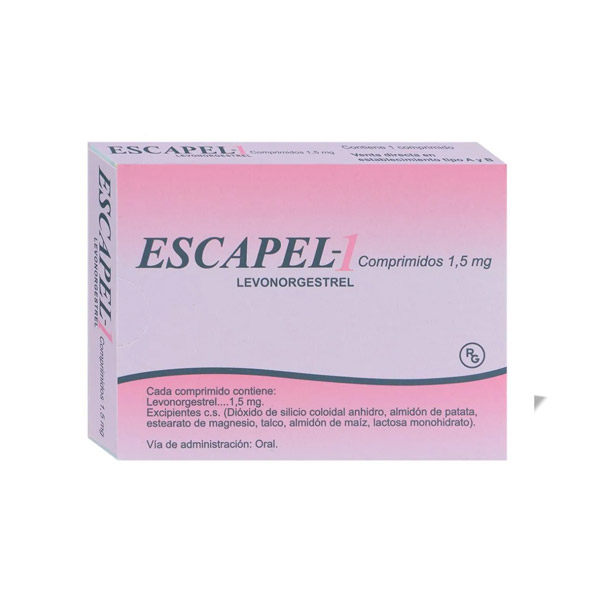 Escapel-1 comprimido Levonorgestrel