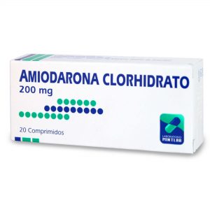 Amiodarona Clorhidrato 200 mg x 20 Comprimidos