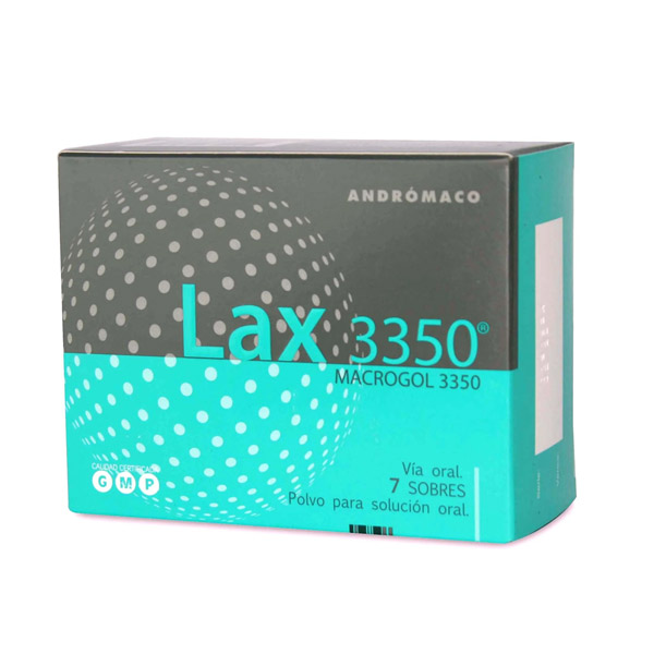lax 3350 7 sobres macrogol