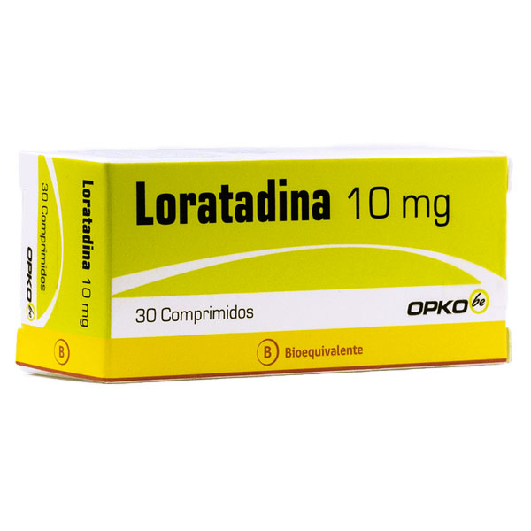 loratadina 10 mg 30 comprimidos opko