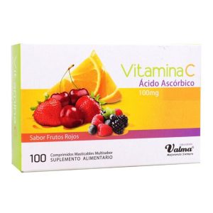 Vitamina C Acido ascórbico 100 mg valma