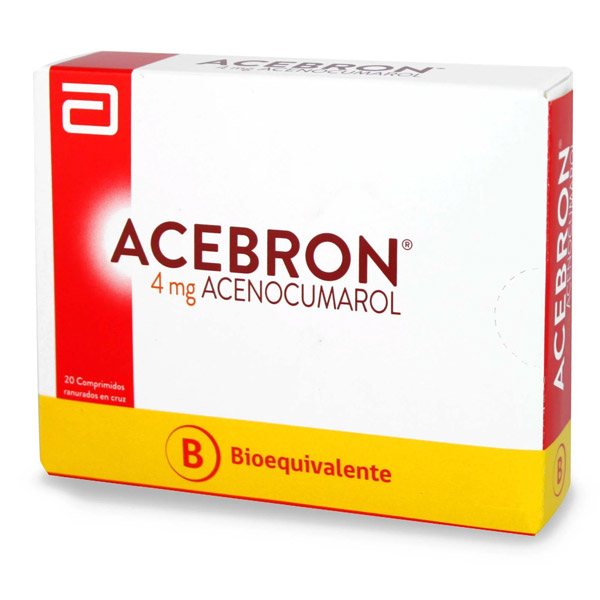 Acebron 4 mg 20 comprimidos Recalcine