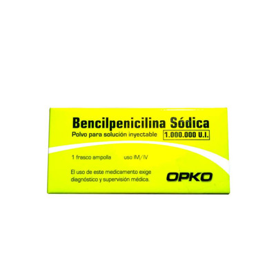 bencilpenicilina sódica 1000000 UI Opko