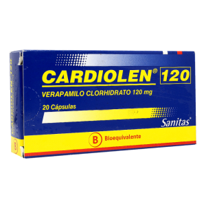 Cardiolen 120 mg x 20 Cápsulas