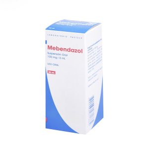 Mebendazol suspensión oral 100 mg/5 ml 35 ml pasteur