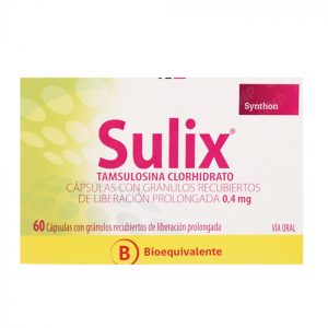 sulix 0.4 mg 60 cápsulas con gránulos recubiertos synthon