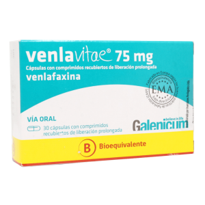 Venlavitae 75 mg x 30 cáps de liberación prolongada