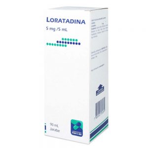 Loratadina 5 mg/5 mL x 90 mL Jarabe