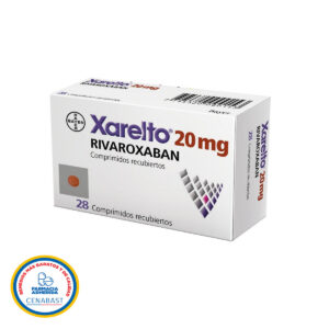 Xarelto Rivaroxaban 20 mg x 28 Comprimidos Recubiertos