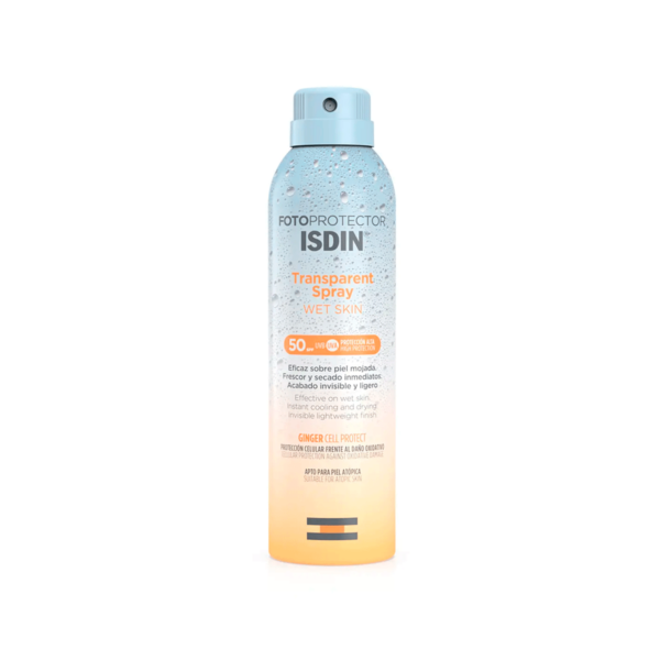 FotoProtector Isdin Transparent Spray Wet Skin 50 SPF