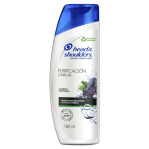 Shampoo Head & Shoulders Control Anticaspa Carbon Activado 180 ml
