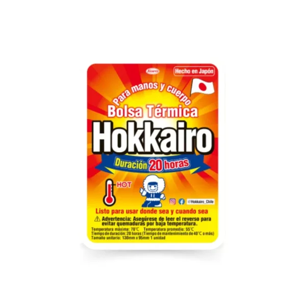 HOKKAIRO BOLSA TERMICA MANOS Y CUERPO 1 UND